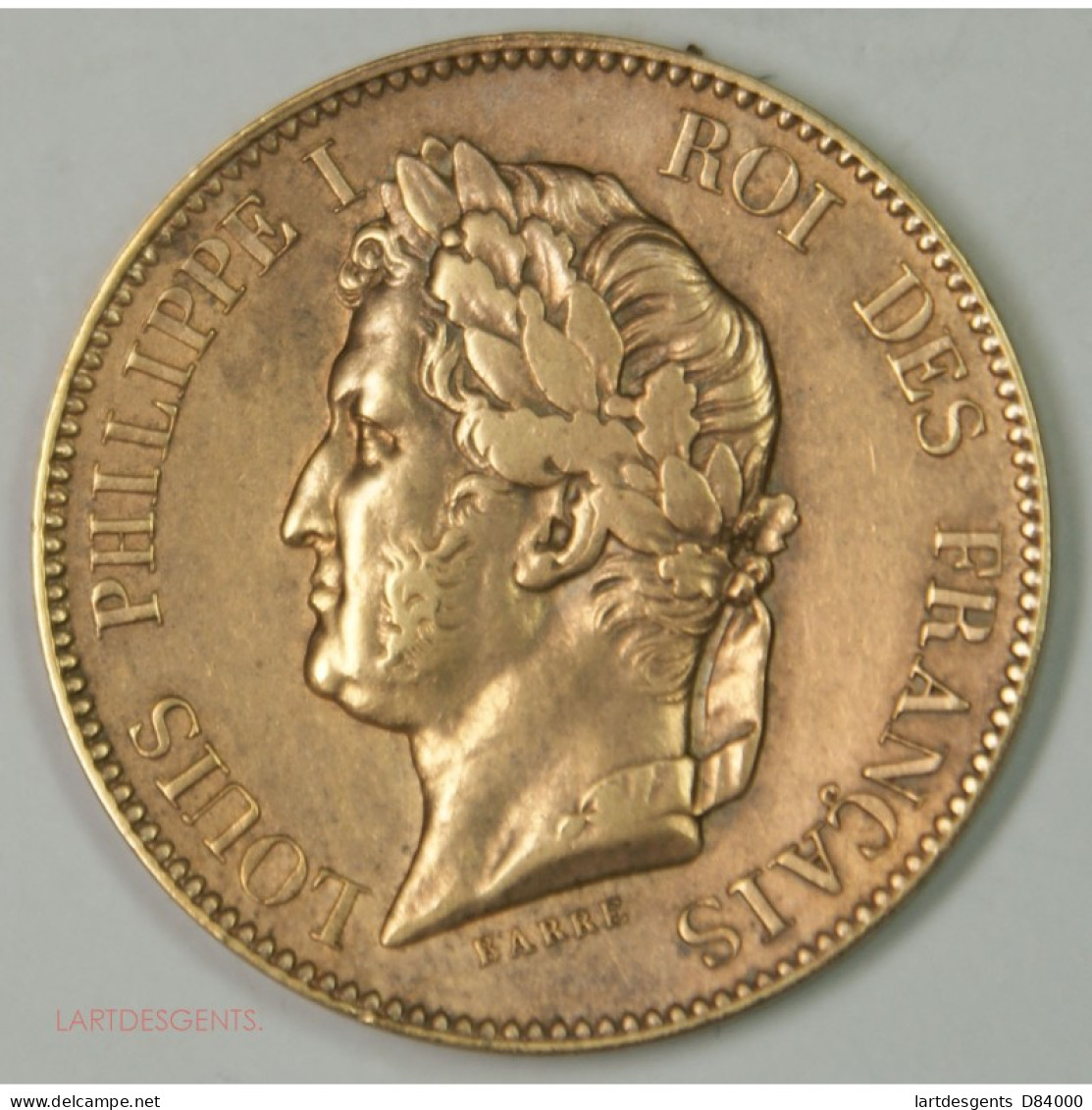 ESSAI LOUIS PHILIPPE 1847 Réfonte Des Monnaies, Lartdesgents.fr - Andere & Zonder Classificatie