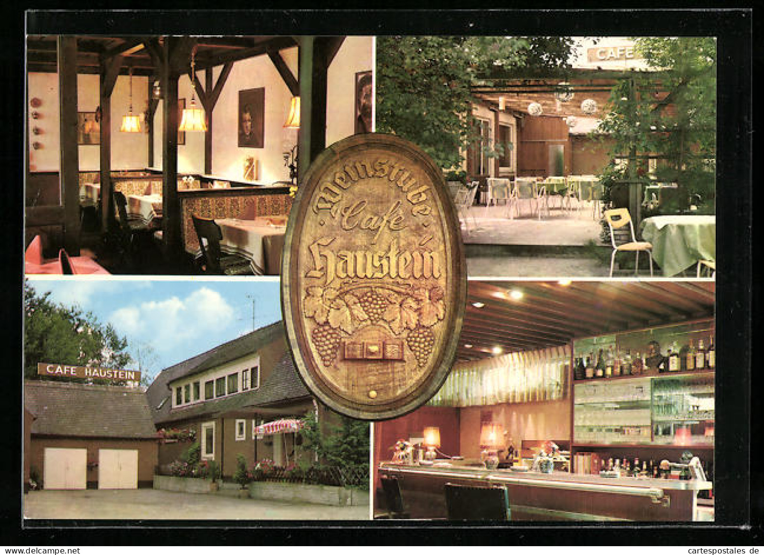 AK Senden, Weinstube-Café Haustein, Schulstrasse 1, Bes. Fam. Lerch  - Senden