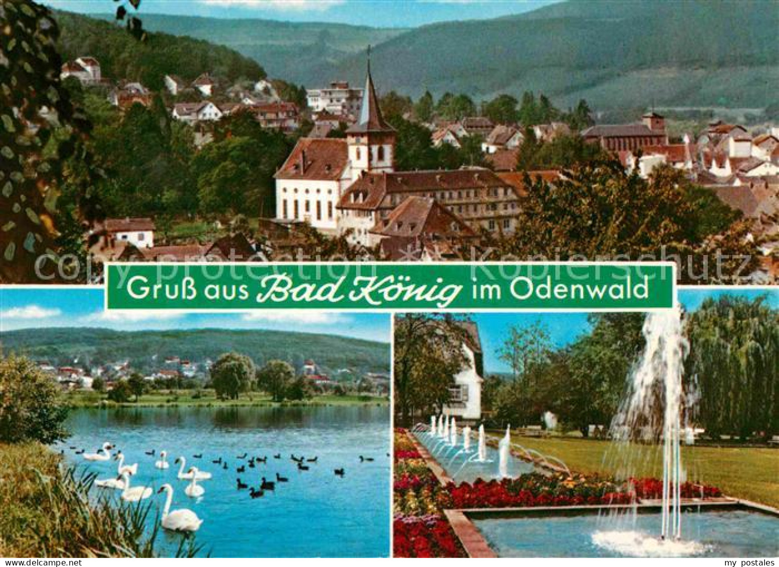 72739800 Bad Koenig Odenwald Kirchenpartie See Bad Koenig - Bad Koenig