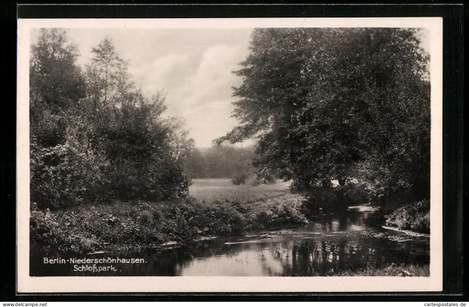 AK Berlin-Niederschönhausen, Schlosspark  - Pankow