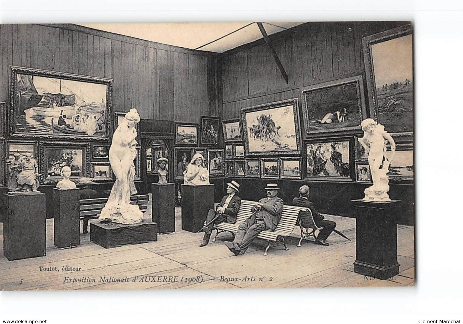 Exposition Nationale D'AUXERRE - 1908 - Beaux Arts - Très Bon état - Auxerre