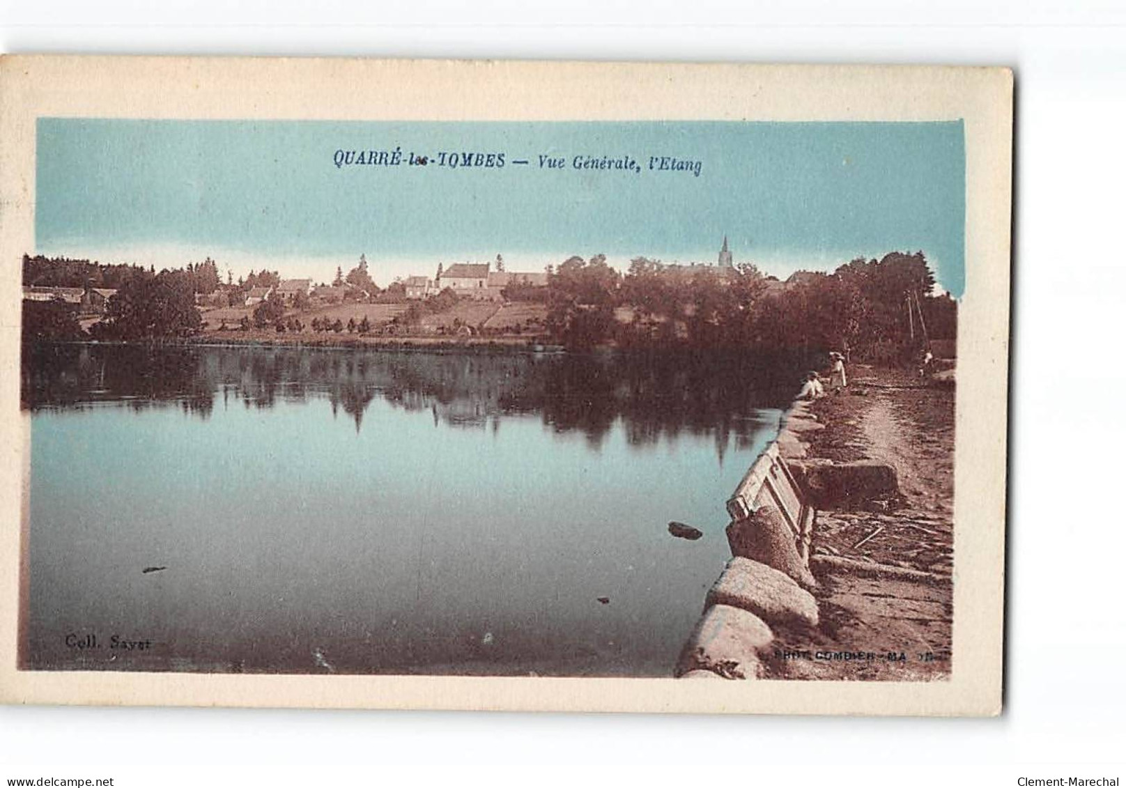 QUARRE LES TOMBES - Vue Générale - L'Etang - Très Bon état - Quarre Les Tombes