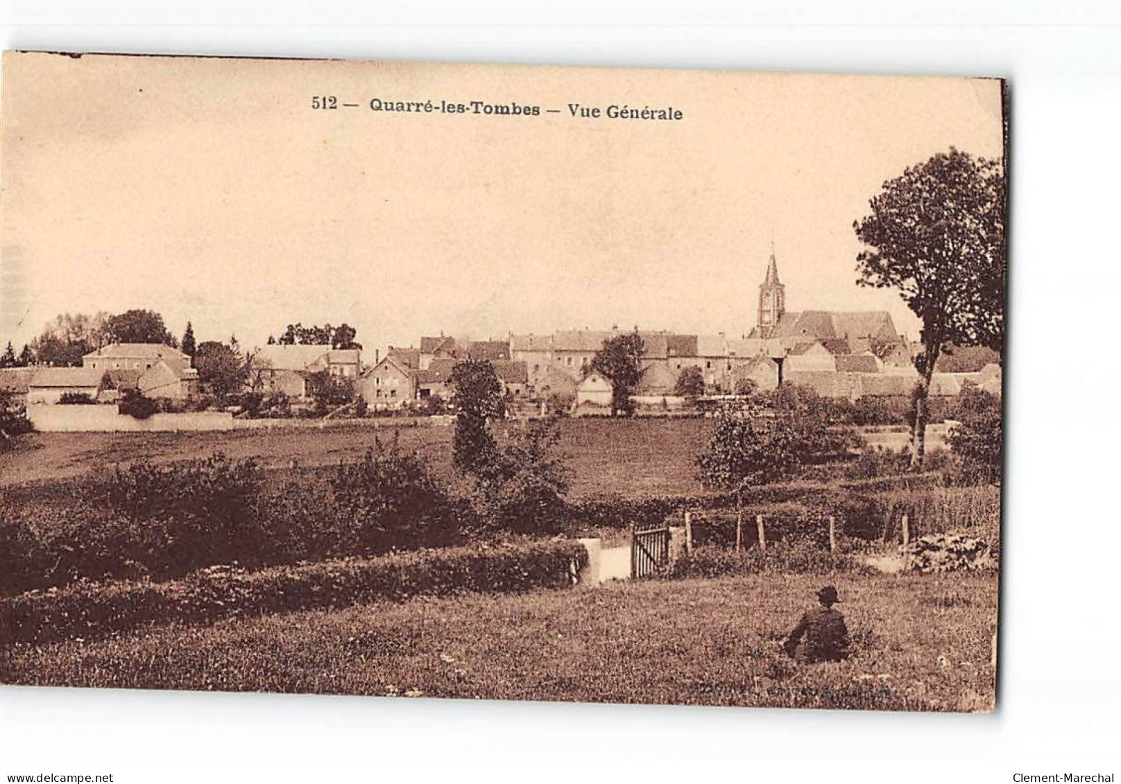 QUARRE LES TOMBES - Vue Générale - Très Bon état - Quarre Les Tombes