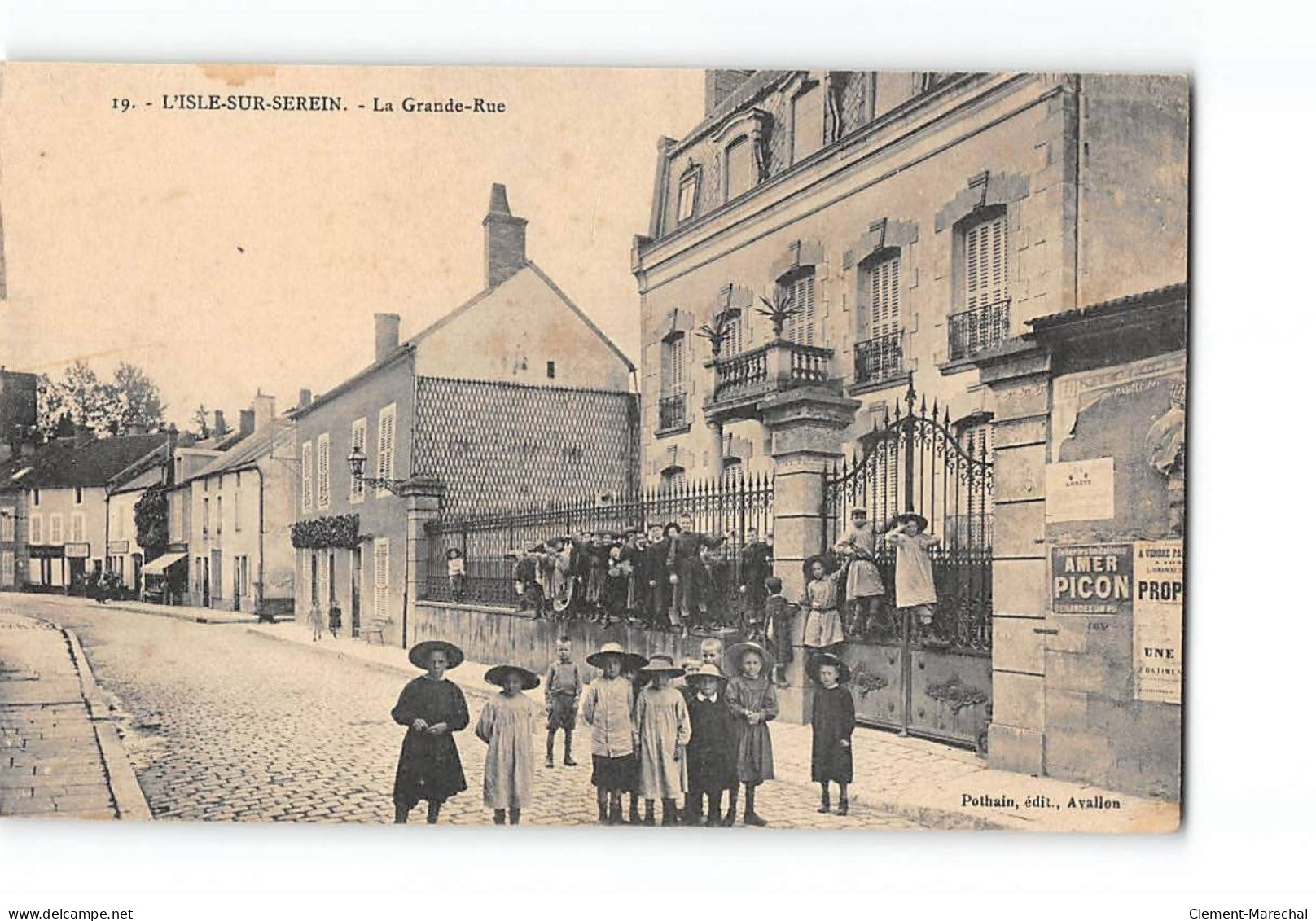 L'ISLE SUR SEREIN - La Grande Rue - état - L'Isle Sur Serein