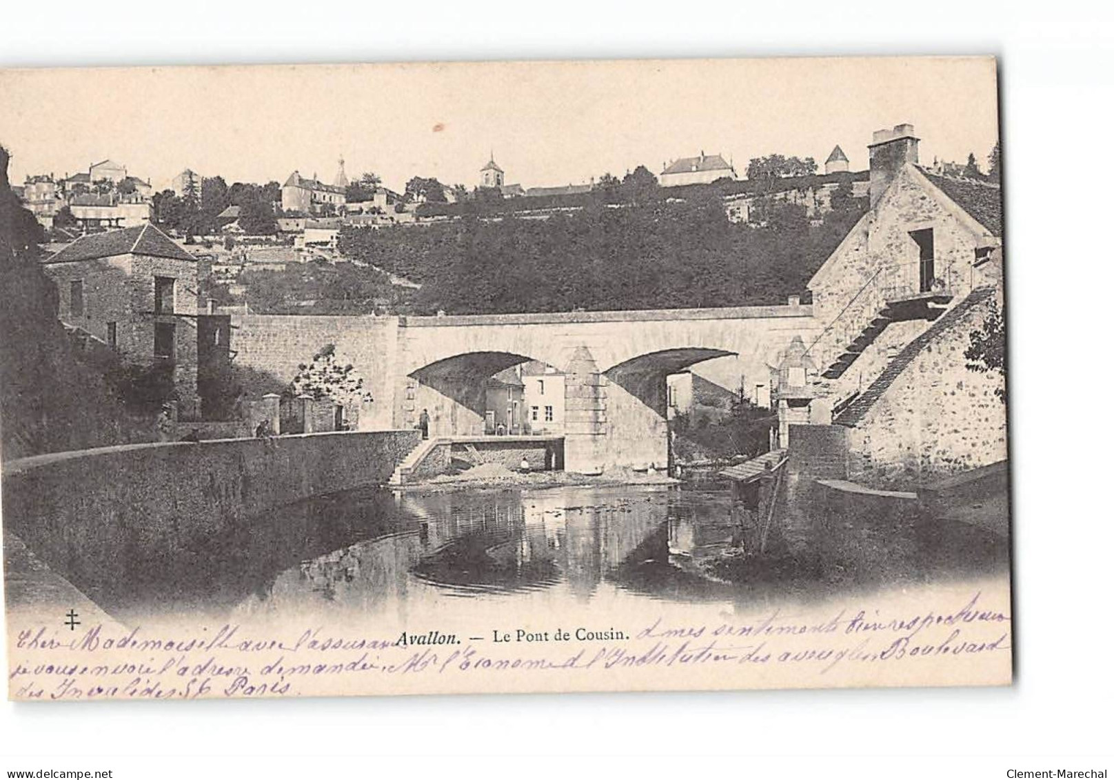 AVALLON - Le Pont De Cousin - Très Bon état - Avallon