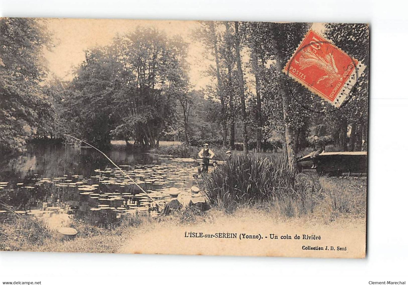 L'ISLE SUR SEREIN - Un Coin De Rivière - Très Bon état - L'Isle Sur Serein