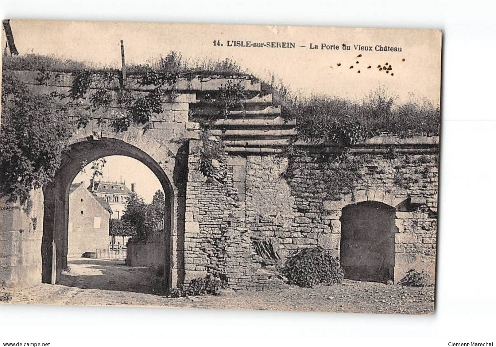 L'ISLE SUR SEREIN - La Porte Du Vieux Château - Très Bon état - L'Isle Sur Serein