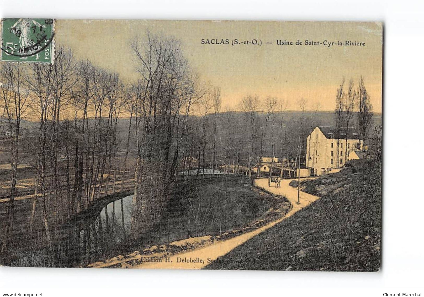 SACLAS - Usine De Saint Cyr La Rivière - état - Autres & Non Classés