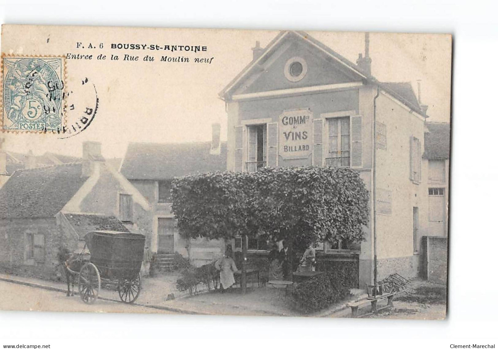 BOUSSY SAINT ANTOINE - Entrée De La Rue Du Moulin Neuf - Très Bon état - Sonstige & Ohne Zuordnung