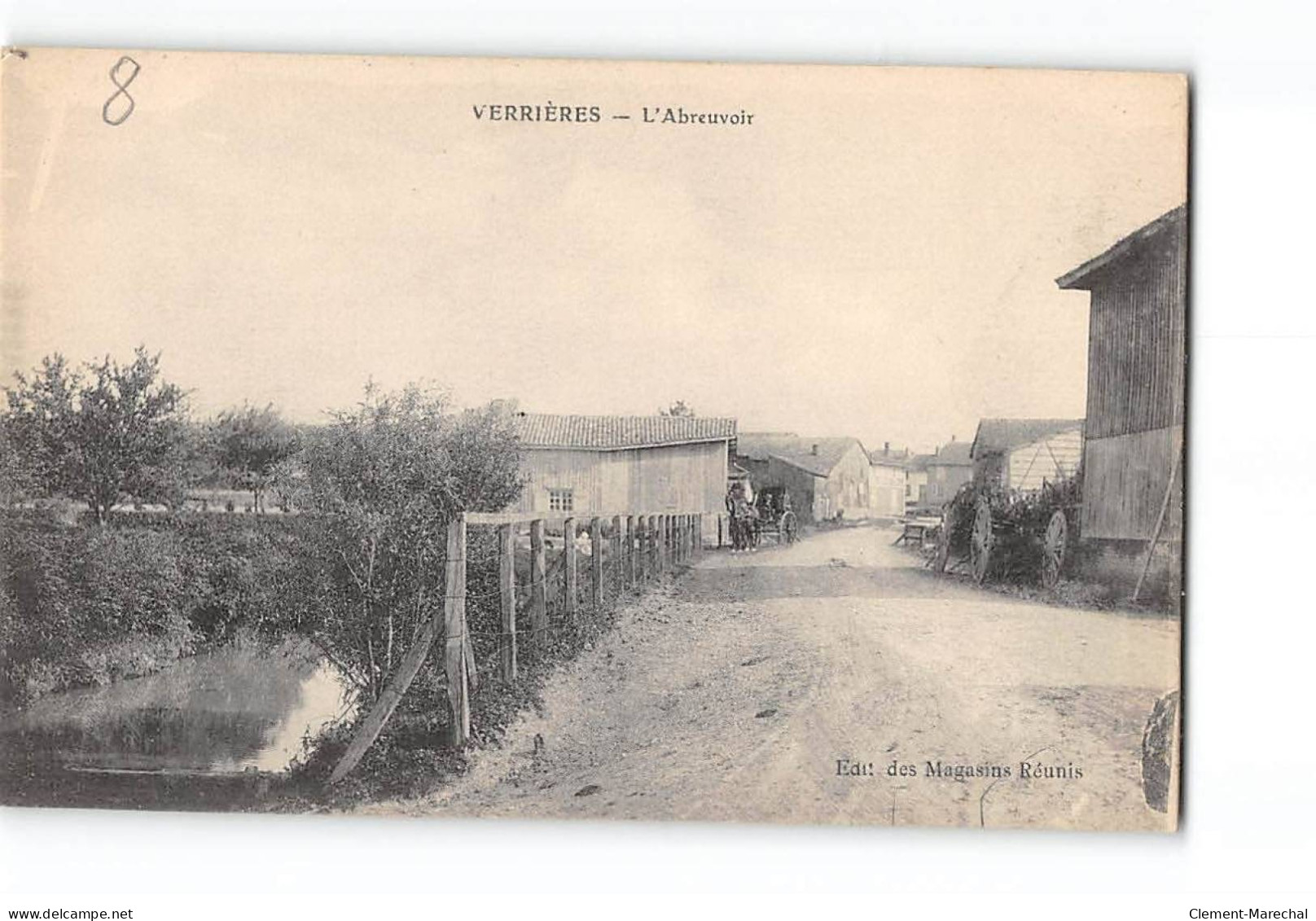 VERRIERES - L'Abreuvoir - Très Bon état - Verrieres Le Buisson