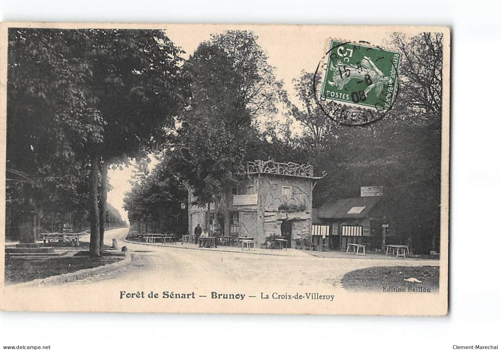 Forêt De SENART - BRUNOY - La Croix De Villeroy - Très Bon état - Brunoy