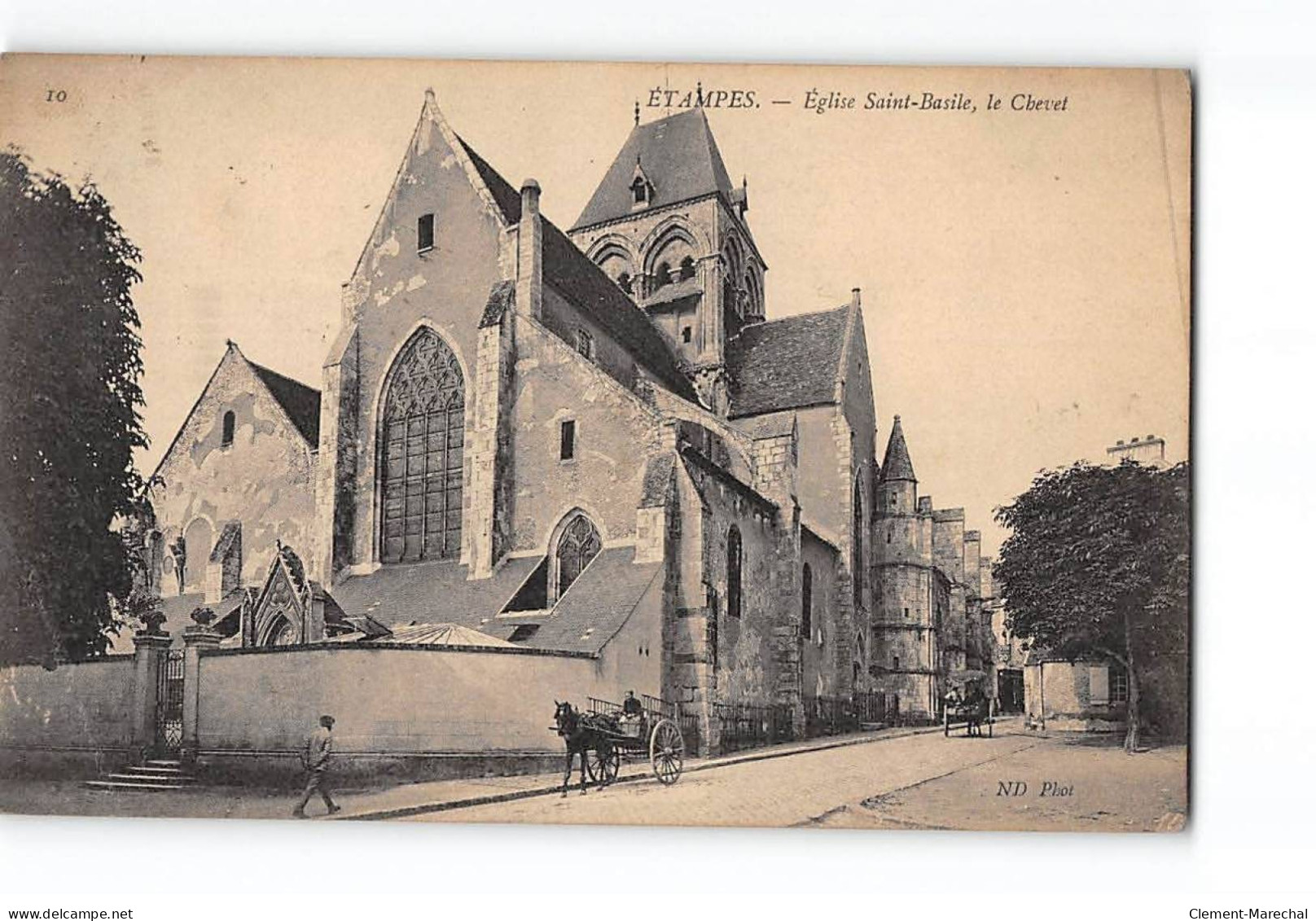 ETAMPES - Eglise Saint Basile - Le Chevet - Très Bon état - Etampes