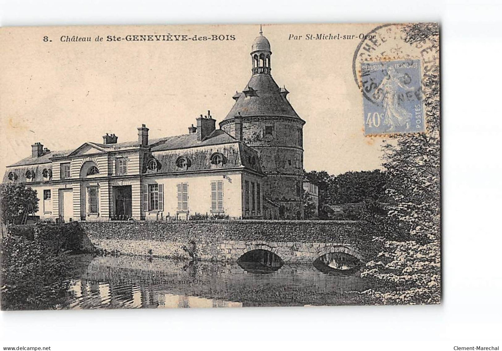 Château De SAINTE GENEVIEVE DES BOIS - Très Bon état - Sainte Genevieve Des Bois