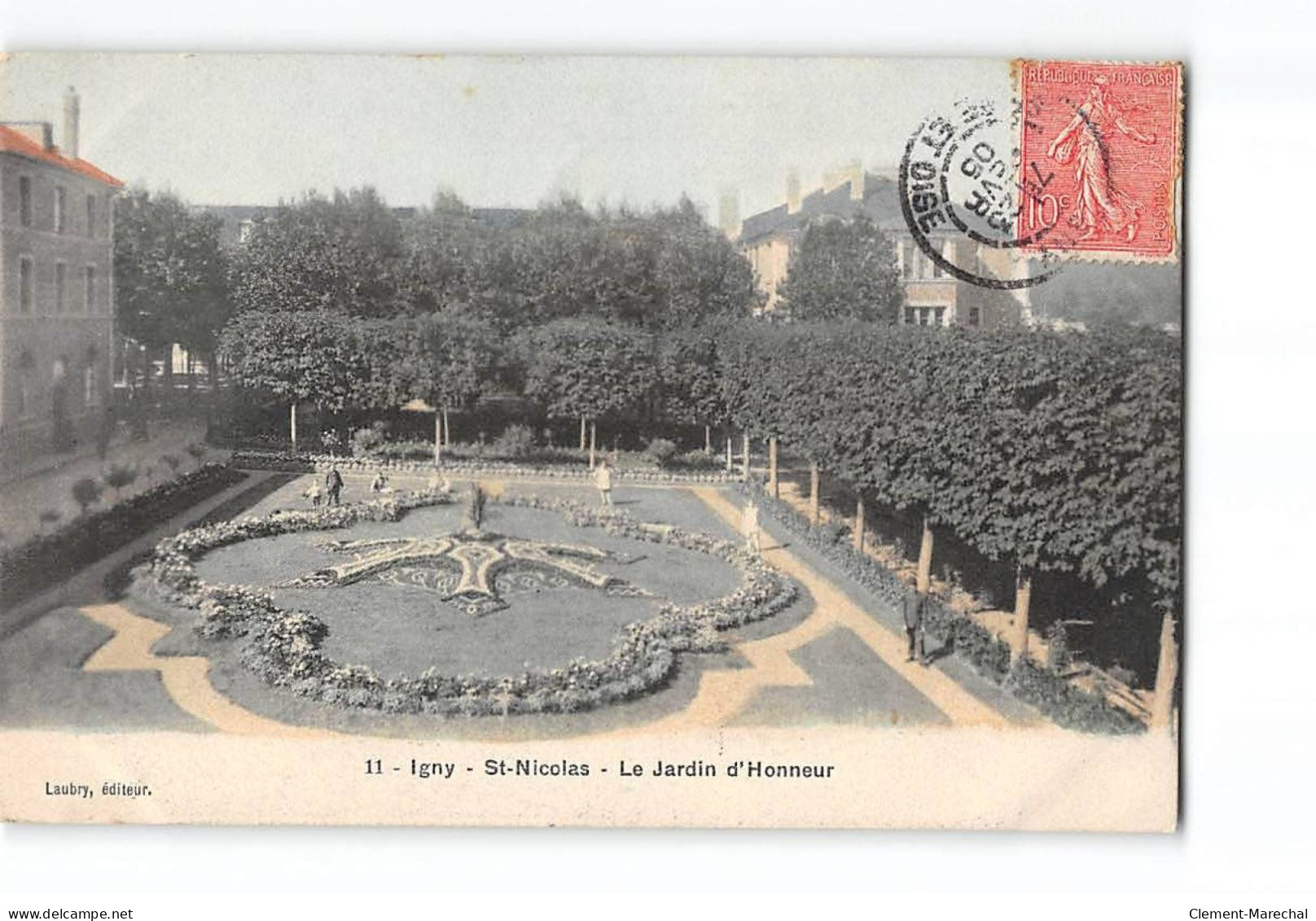 IGNY - Saint Nicolas - Le Jardin D'Honneur - Très Bon état - Igny