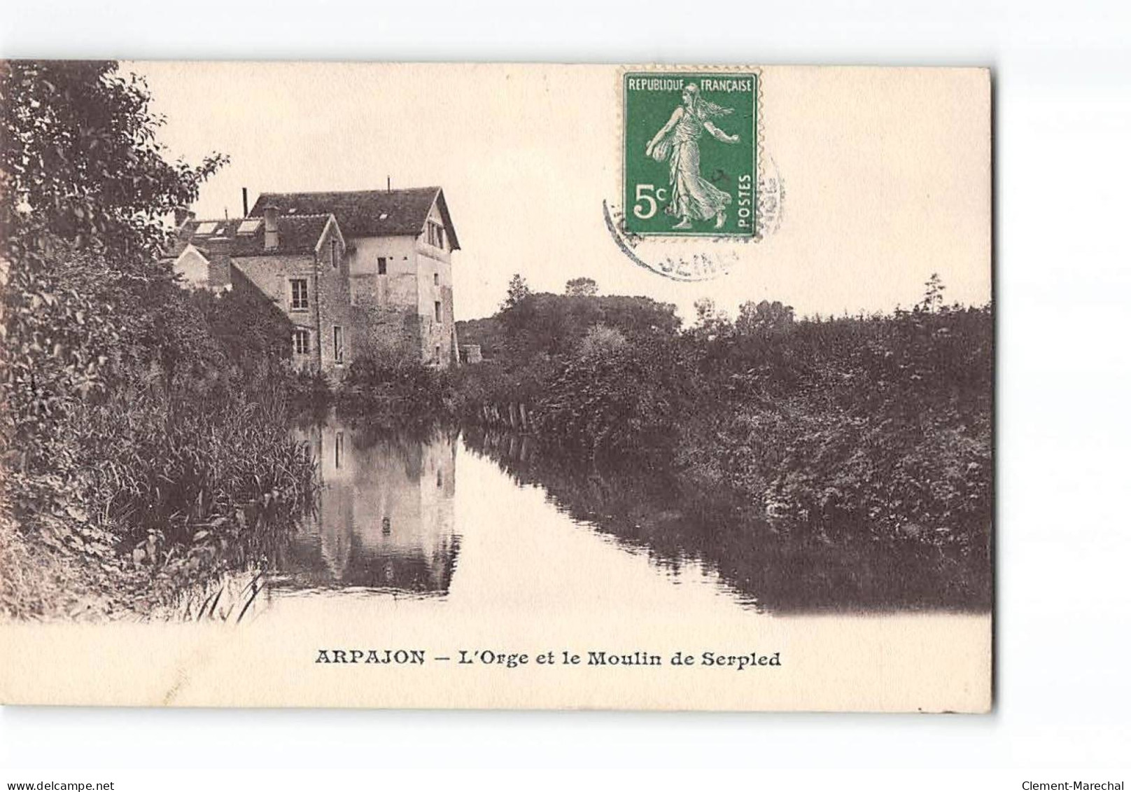 ARPAJON - L'Orge Et Le Moulin De Serpled - Très Bon état - Arpajon