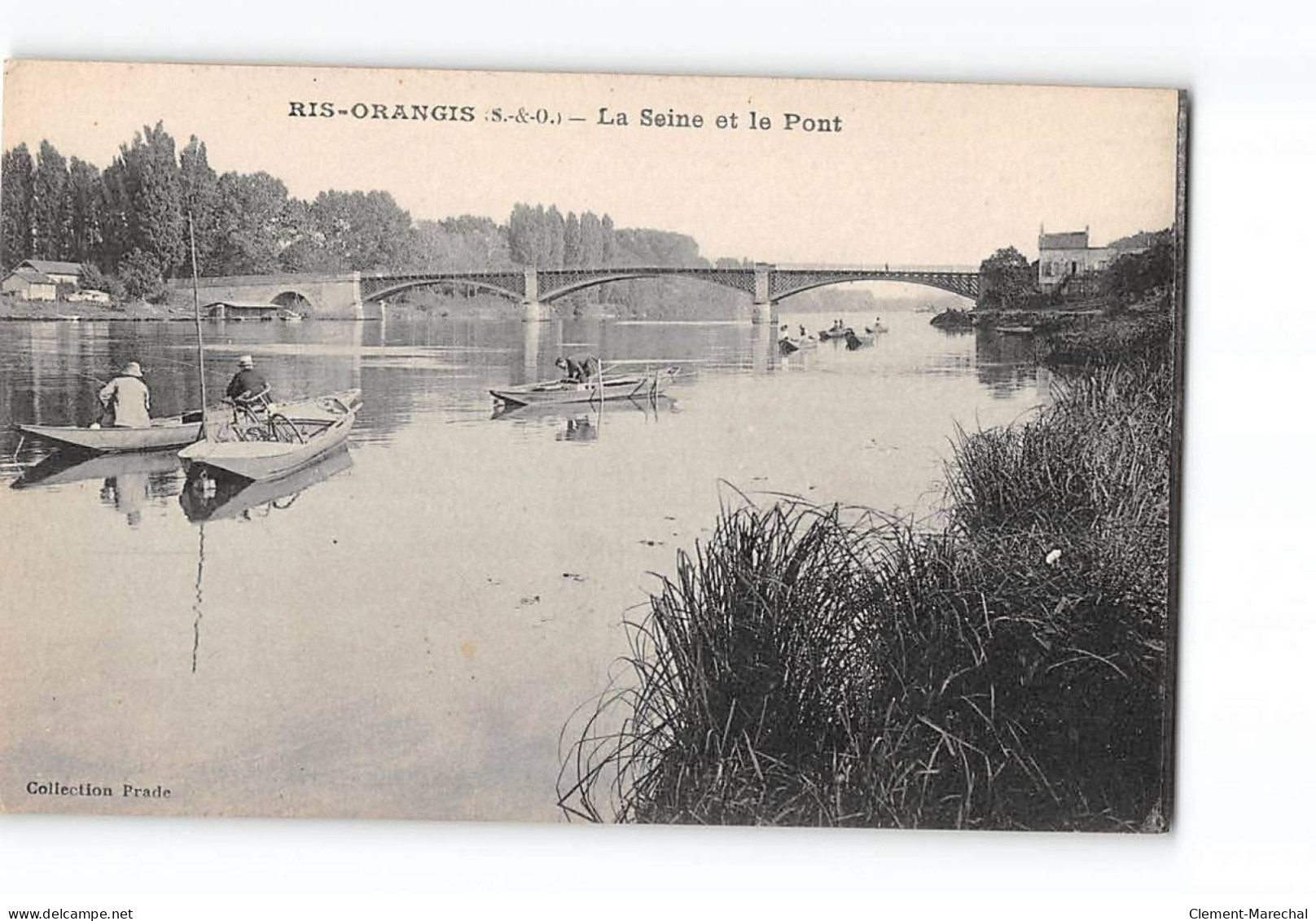 RIS ORANGIS - La Seine Et Le Pont - Très Bon état - Ris Orangis