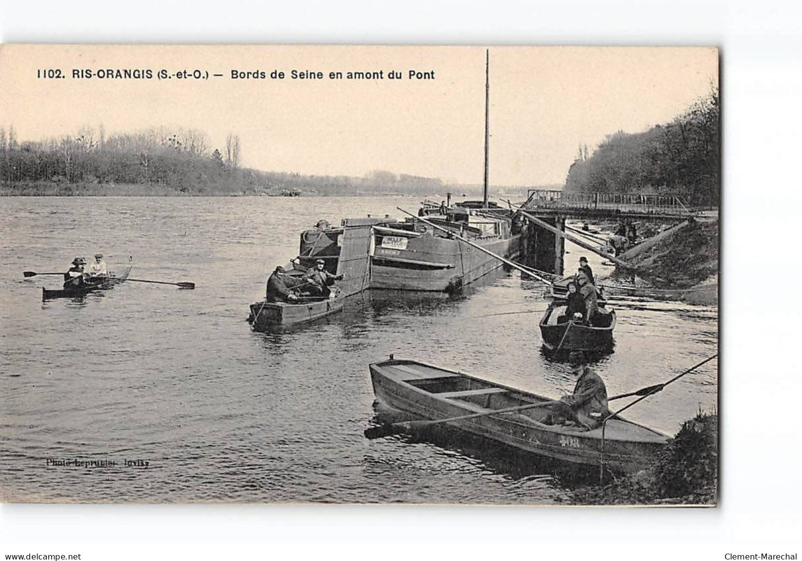 RIS ORANGIS - Bords De Seine En Amont Du Pont - Très Bon état - Ris Orangis
