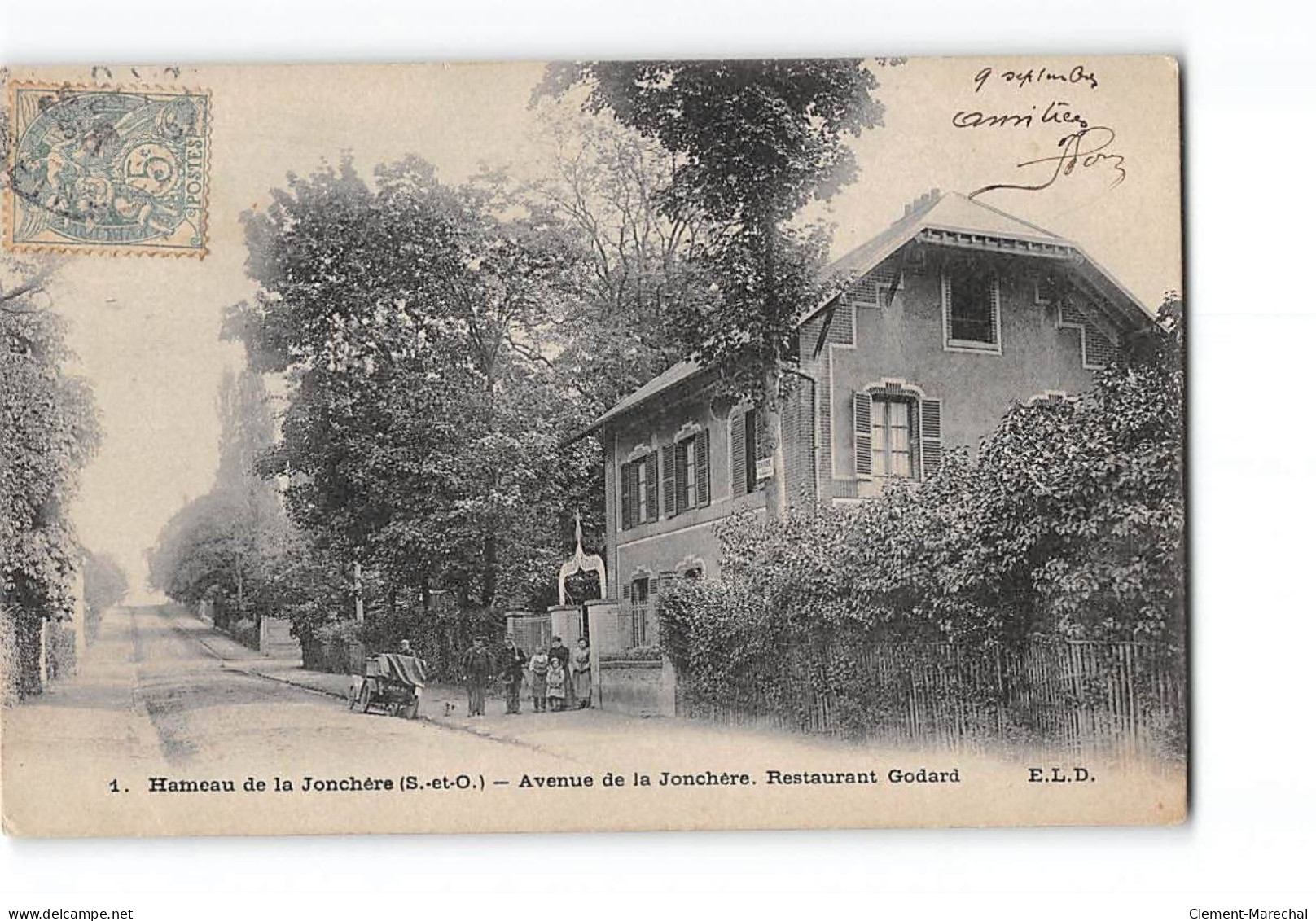 Hameau De LA JONCHERE - Avenue De La Jonchère - Restaurant Godard - Très Bon état - Andere & Zonder Classificatie