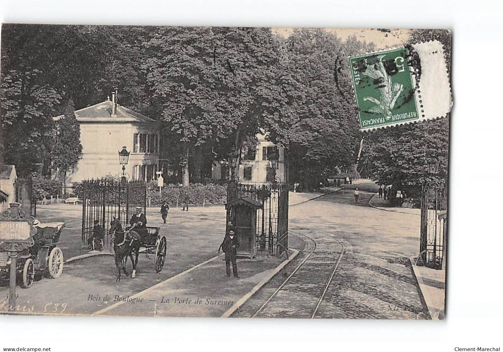 Bois De Boulogne - La Porte De SURESNES - Très Bon état - Suresnes