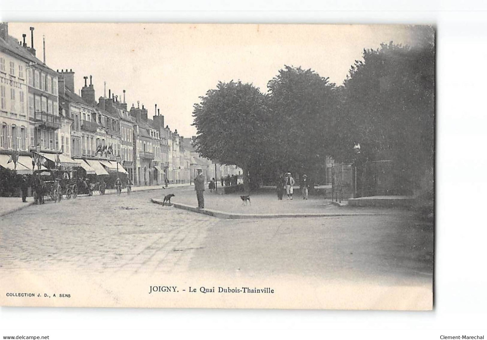 JOIGNY - Le Quai Dubois Thainville - Très Bon état - Joigny