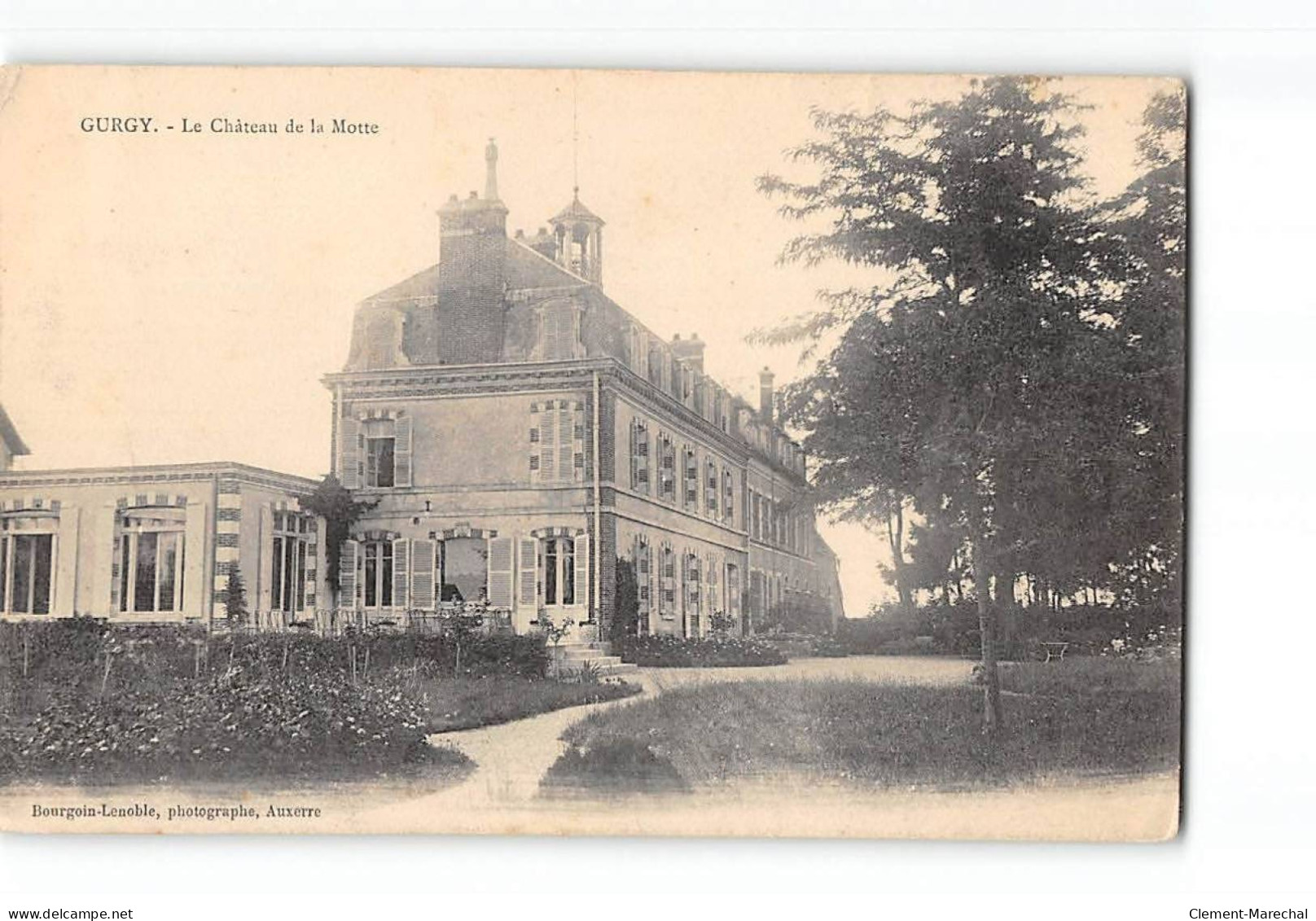 GURGY - Le Château De La Motte - Très Bon état - Gurgy
