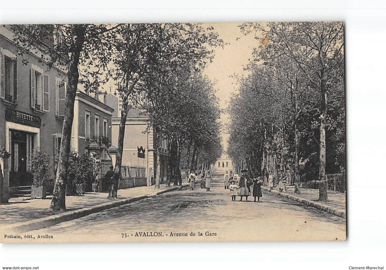AVALLON - Avenue De La Gare - Très Bon état - Avallon