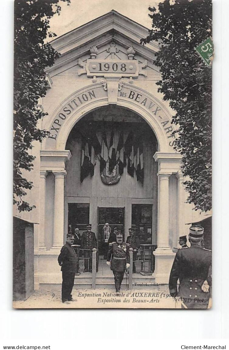 Exposition Nationale D'AUXERRE - Exposition Des Beaux Arts - Très Bon état - Auxerre