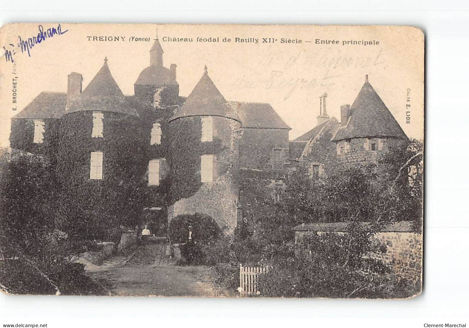 TREIGNY - Château Féodal De Ratilly - état - Treigny