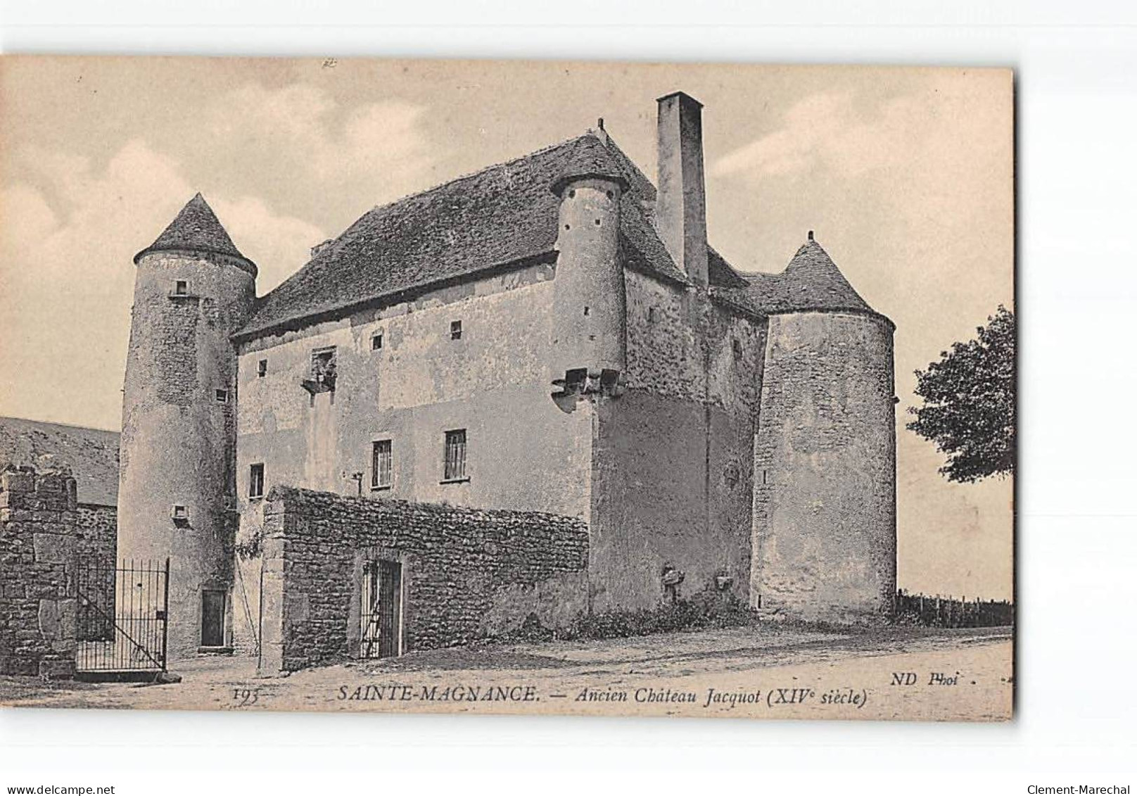 SAINTE MAGNANCE - Ancien Château Jacquot - Très Bon état - Andere & Zonder Classificatie