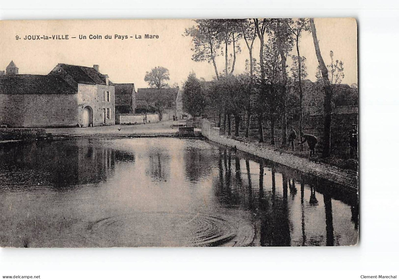 JOUX LA VILLE - Un Coin Du Pays - La Mare - Très Bon état - Andere & Zonder Classificatie