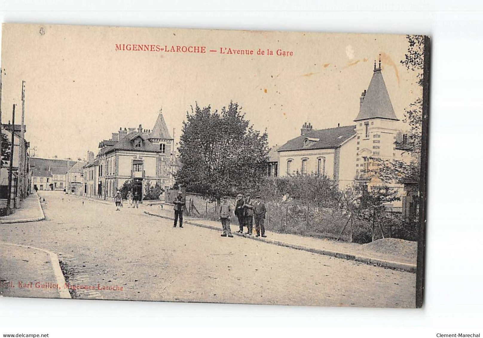 MIGENNES LAROCHE - L'Avenue De La Gare - Très Bon état - Migennes