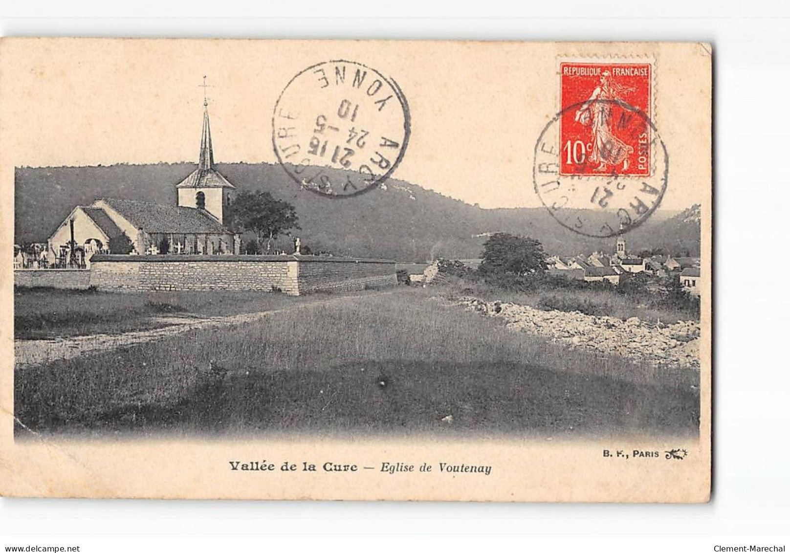 Eglise De VOUTENAY - état - Autres & Non Classés