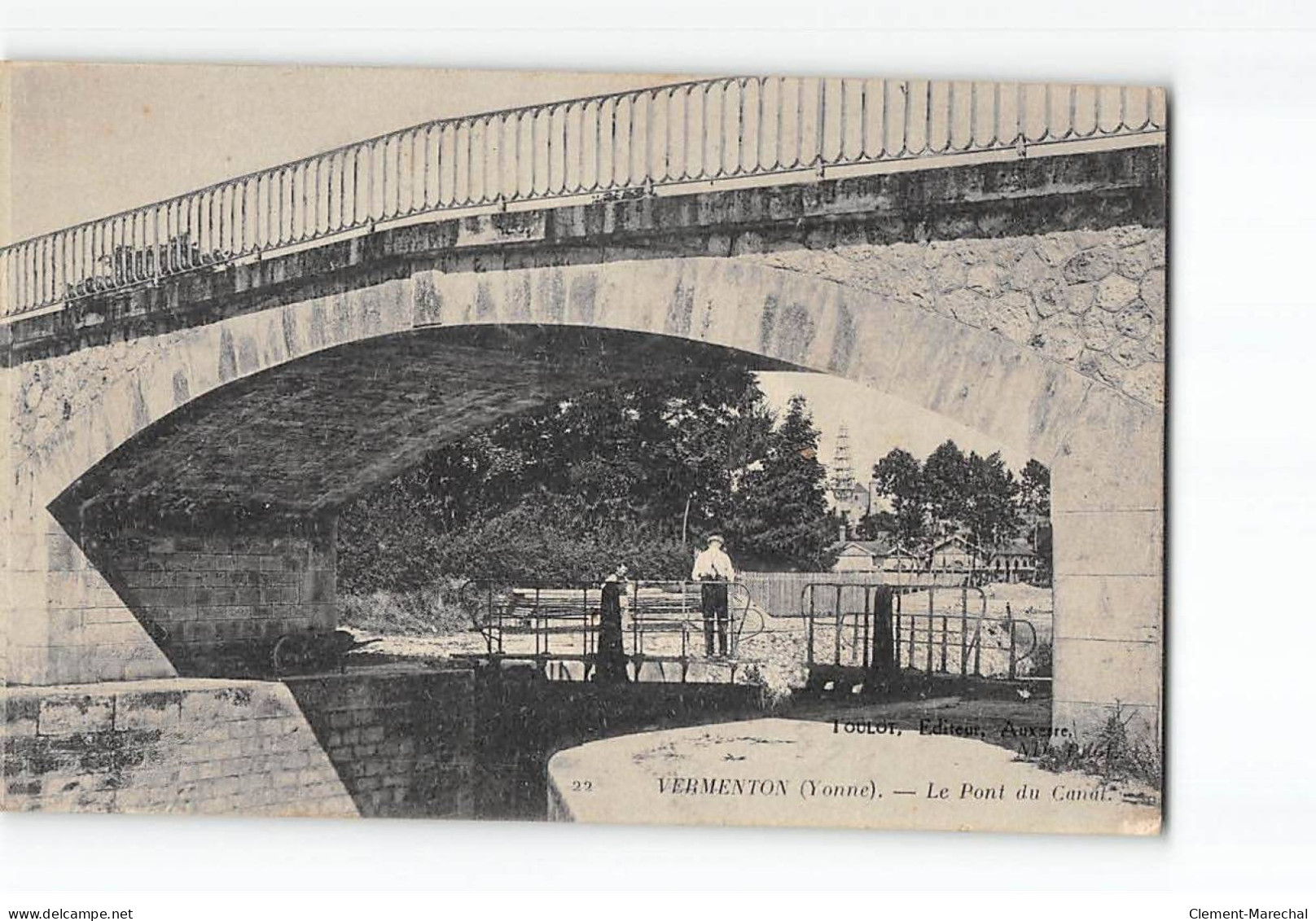 VERMENTON - Le Pont Du Canal - Très Bon état - Vermenton