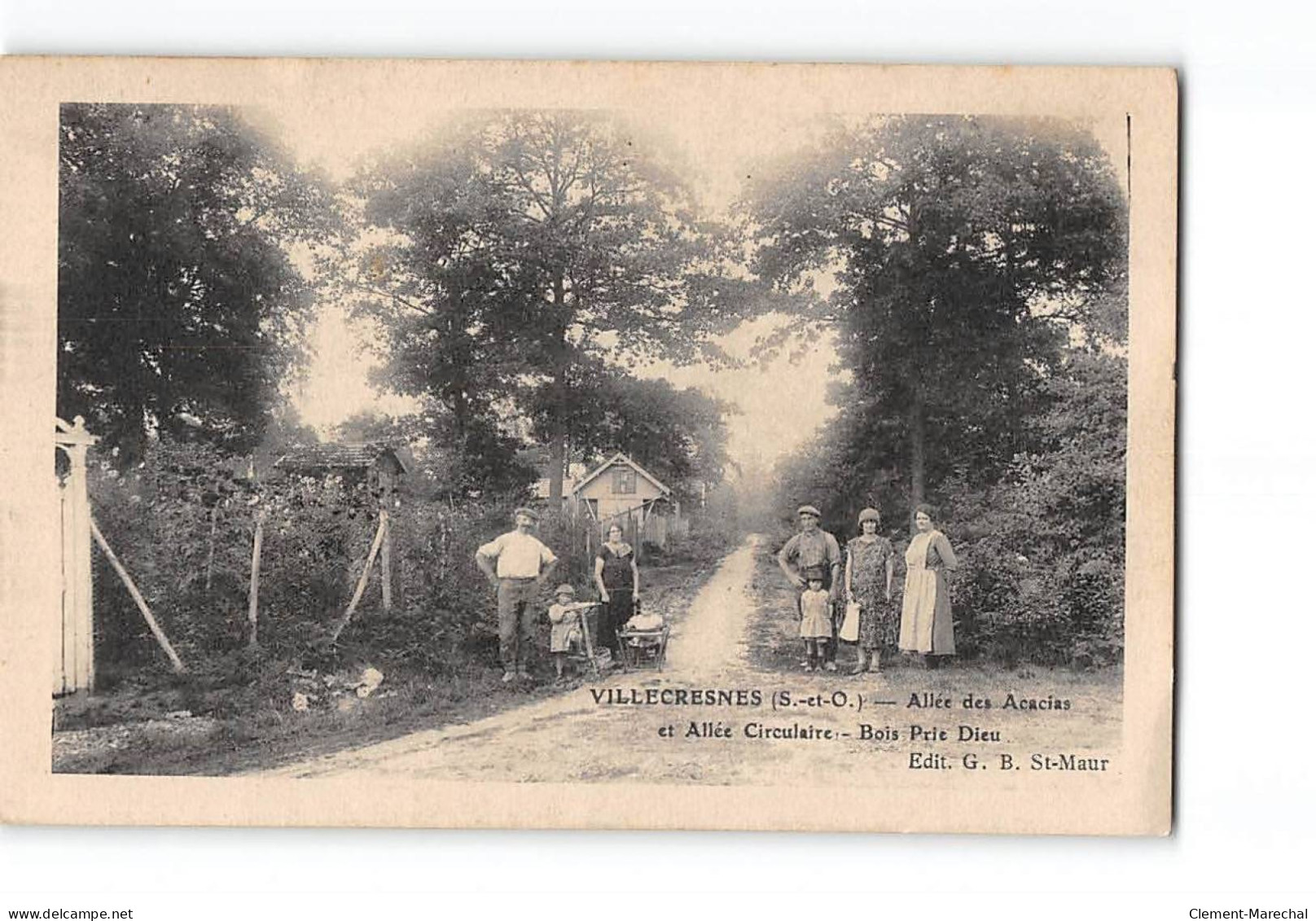 VILLECRESNES - Allée Des Acacias Et Allée Circulaire - Bois Prie Dieu - Très Bon état - Villecresnes