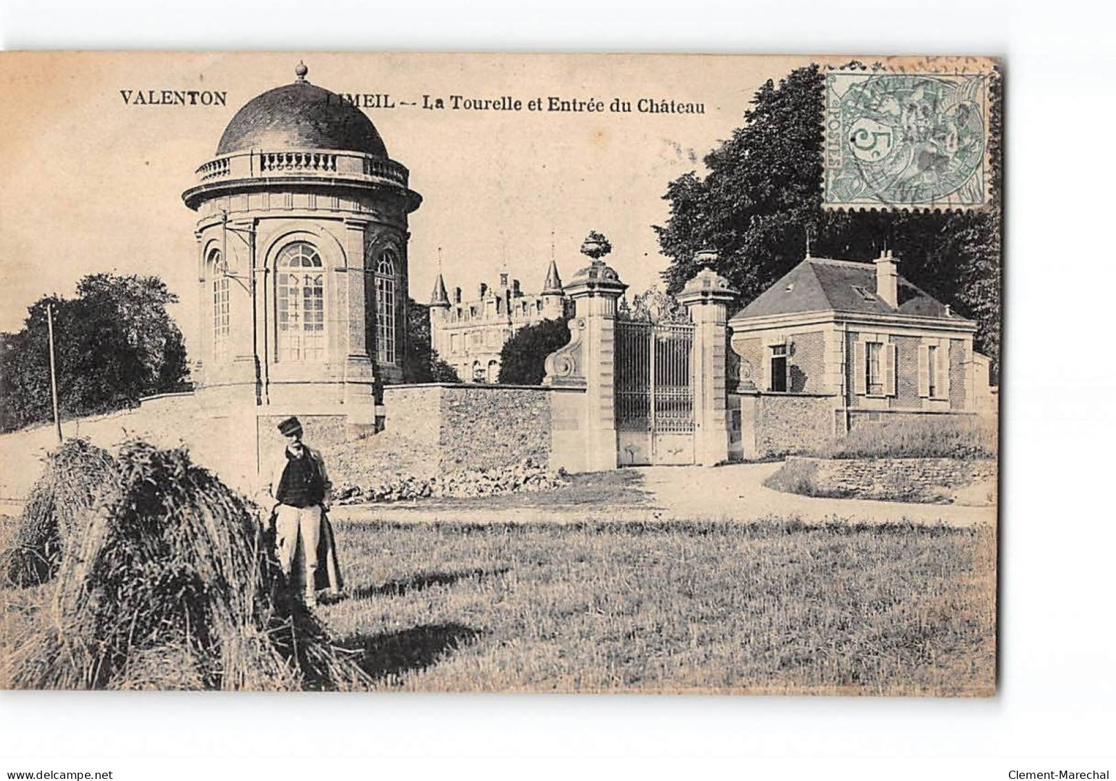 VALENTON - LIMEIL - La Tourelle Et Entrée Du Château - état - Valenton