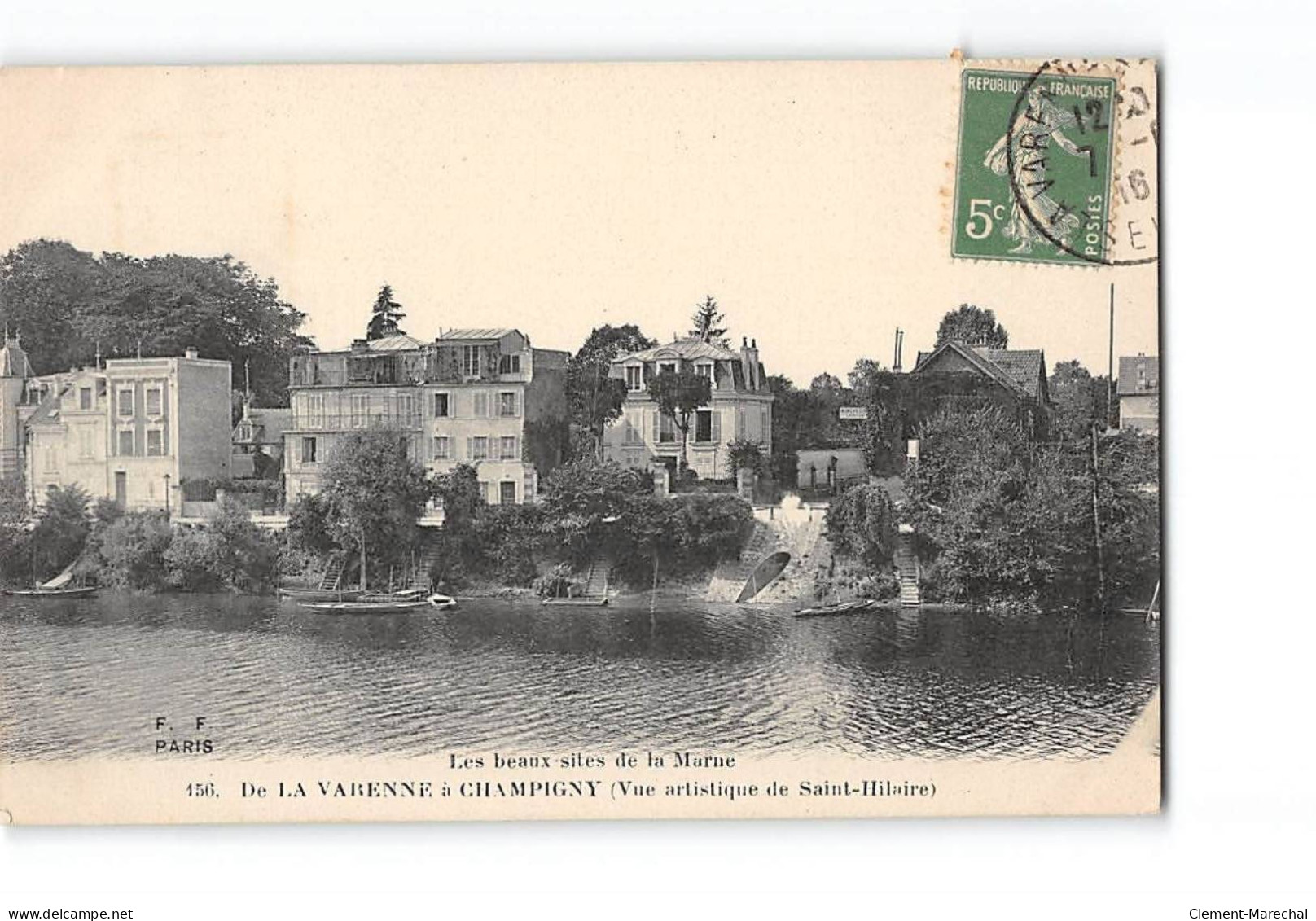 De LA VARENNE à CHAMPIGNY - Vue Artistique De SAINT HILAIRE - Très Bon état - Other & Unclassified