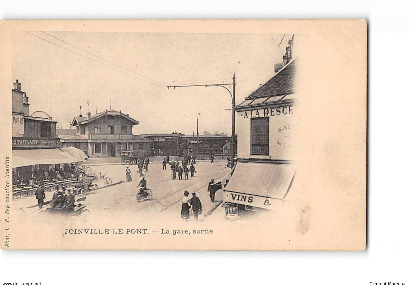 JOINVILLE LE PONT - La Gare - Sortie - Très Bon état - Joinville Le Pont