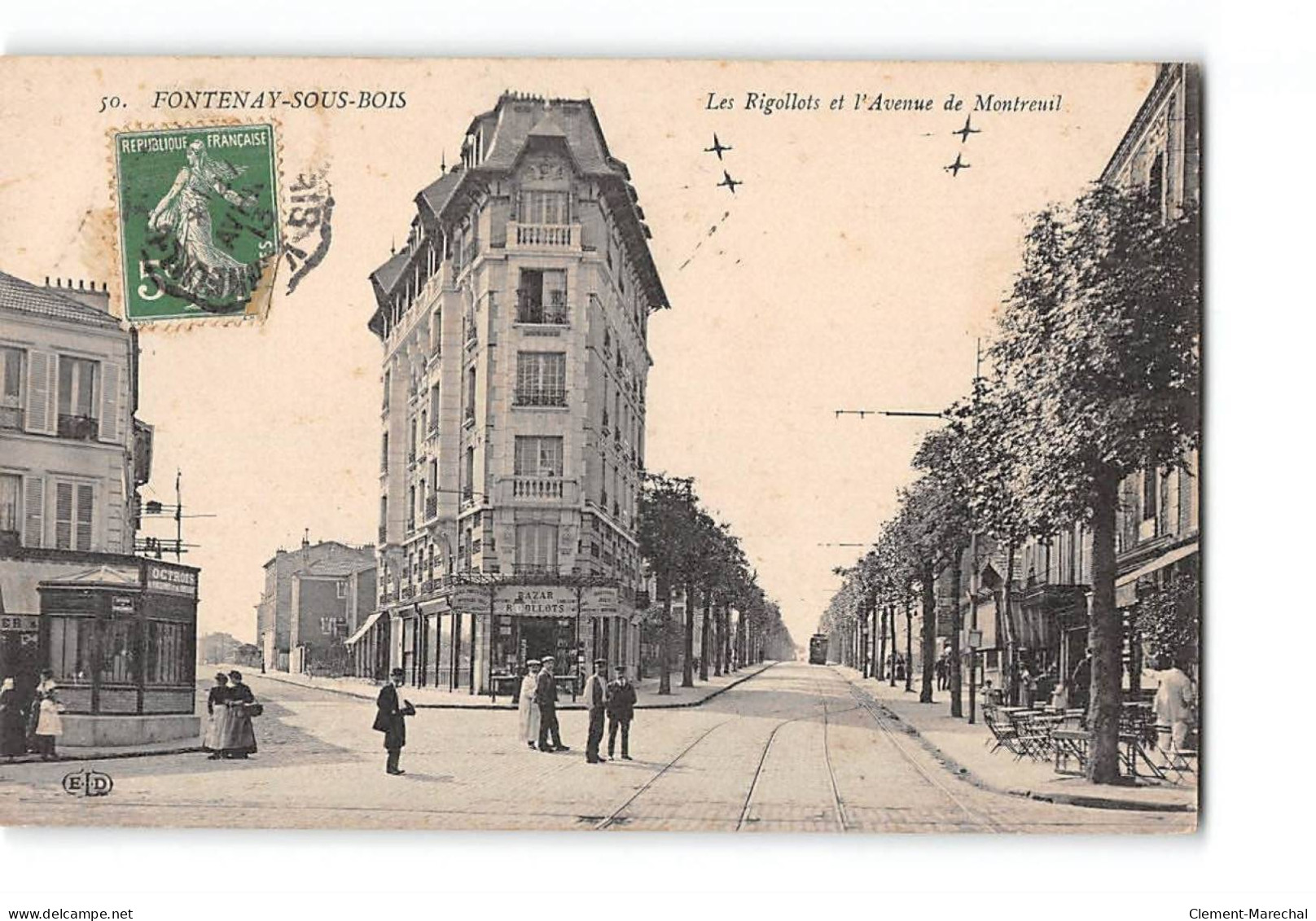 FONTENAY SOUS BOIS - Les Rigollots Et L'Avenue De Montreuil - Très Bon état - Fontenay Sous Bois