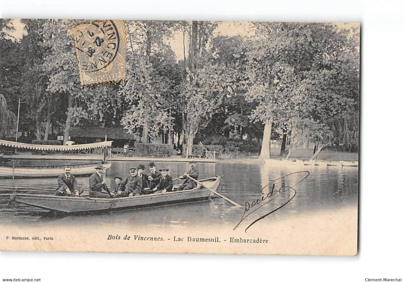 Bois De VINCENNES - Lac Daumesnil - Embarcadère - Très Bon état - Vincennes