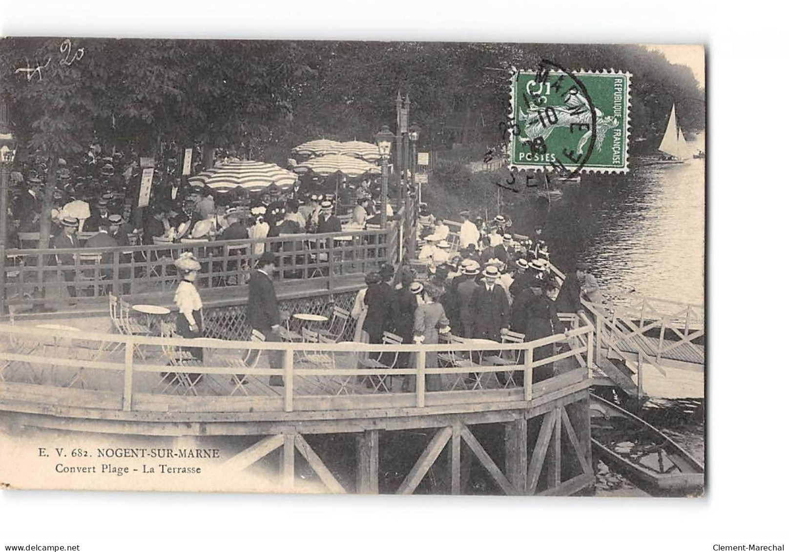 NOGENT SUR MARNE - Convert Plage - La Terrasse - Très Bon état - Nogent Sur Marne