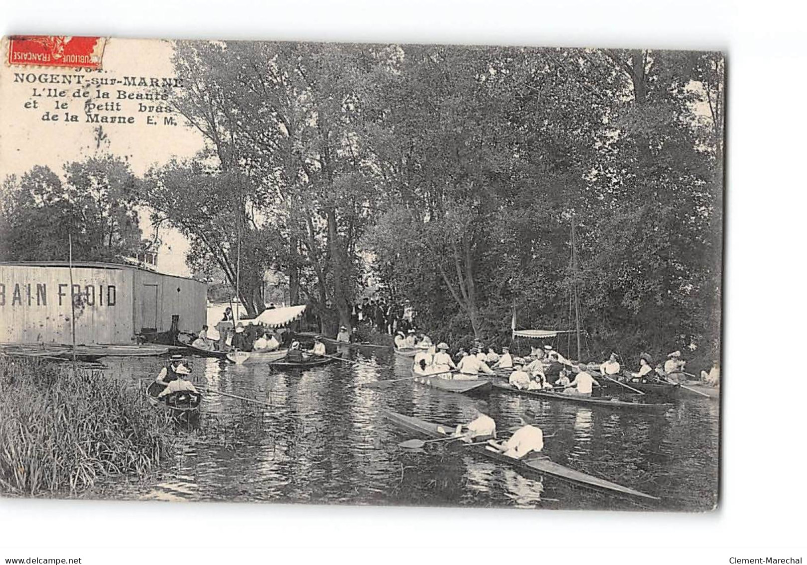 NOGENT SUR MARNE - L'Ile De La Beauté Et Le Petit Bras De La Marne - Très Bon état - Nogent Sur Marne