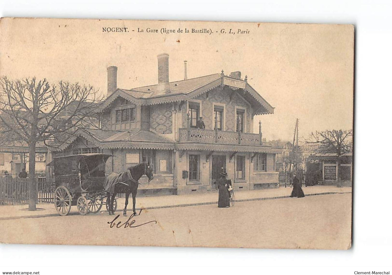 NOGENT - La Gare - Très Bon état - Nogent Sur Marne