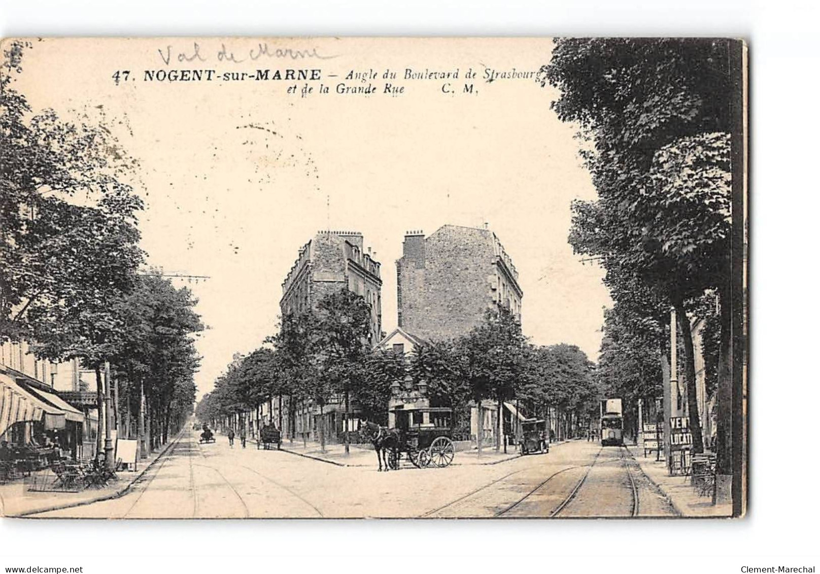 NOGENT SUR MARNE - Angle Du Boulevard De Strasbourg Et De La Grande Rue - Très Bon état - Nogent Sur Marne