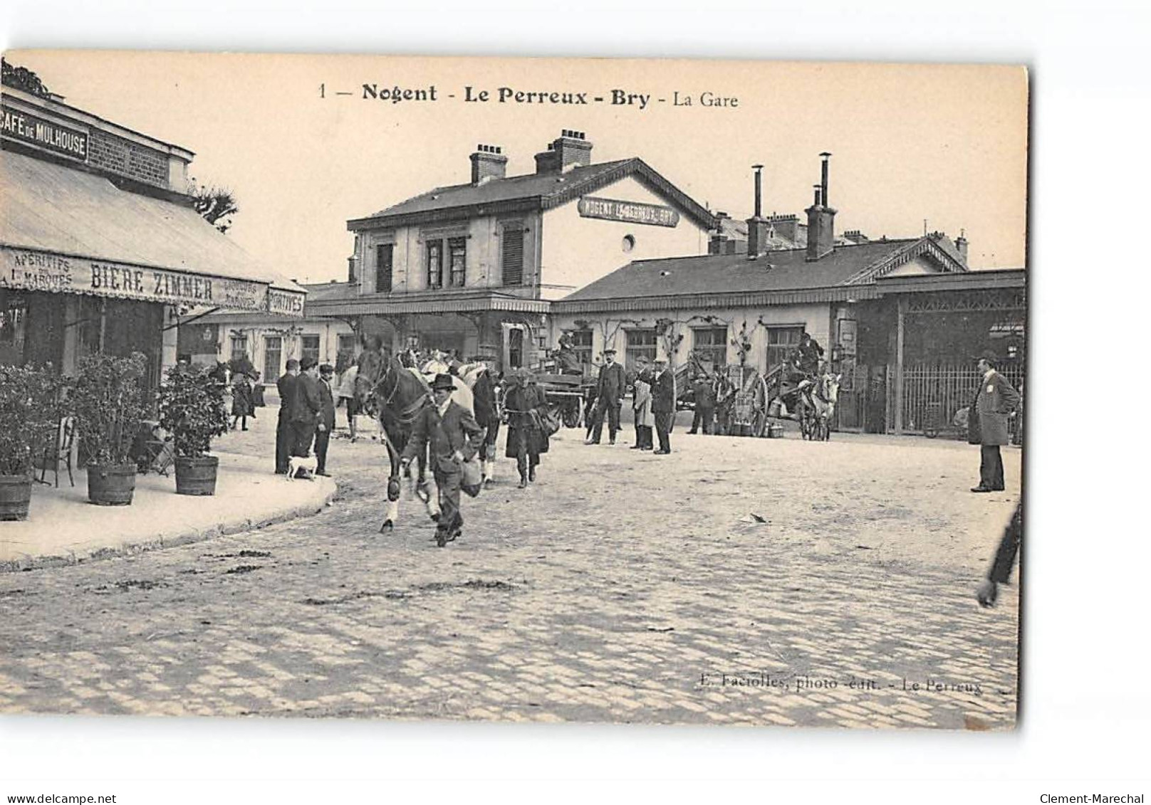 NOGENT - LE PERREUX - BRY - La Gare - Très Bon état - Nogent Sur Marne