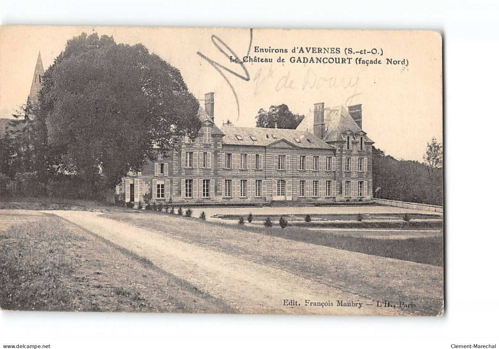 Le Château De GADANCOURT - Très Bon état - Sonstige & Ohne Zuordnung