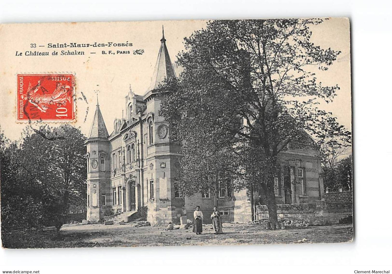 SAINT MAUR DES FOSSES - Le Château De Schaken - Très Bon état - Saint Maur Des Fosses