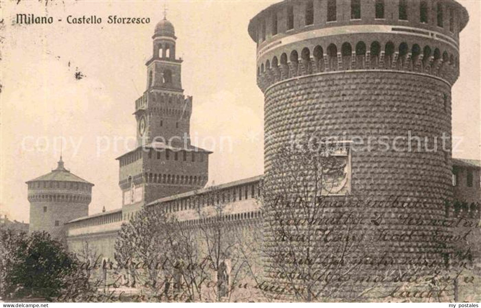 72739095 Milano Castello Sforzesco Italien - Autres & Non Classés