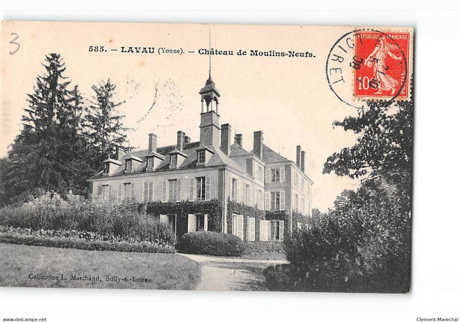 LAVAU - Château De Moulins Neufs - Très Bon état - Autres & Non Classés