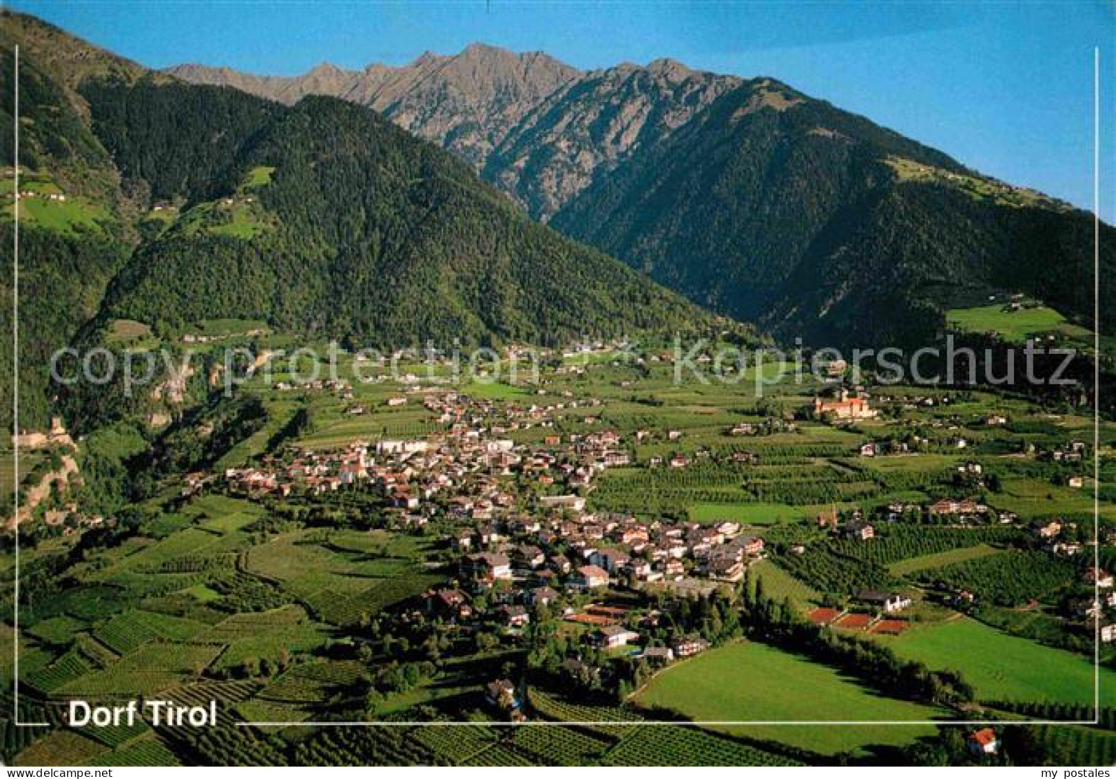 72739079 Dorf Tirol Gegen Hahnenkamm Fliegeraufnahme Firenze - Autres & Non Classés