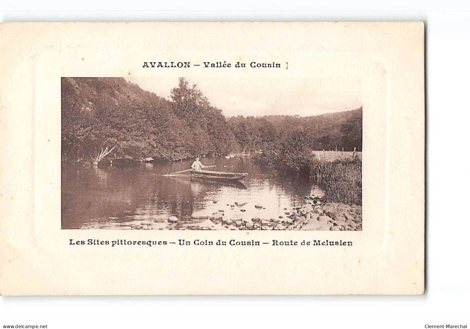 AVALLON - Vallée Du Cousin - Un Coin Du Cousin - Route De Melusien - Très Bon état - Avallon